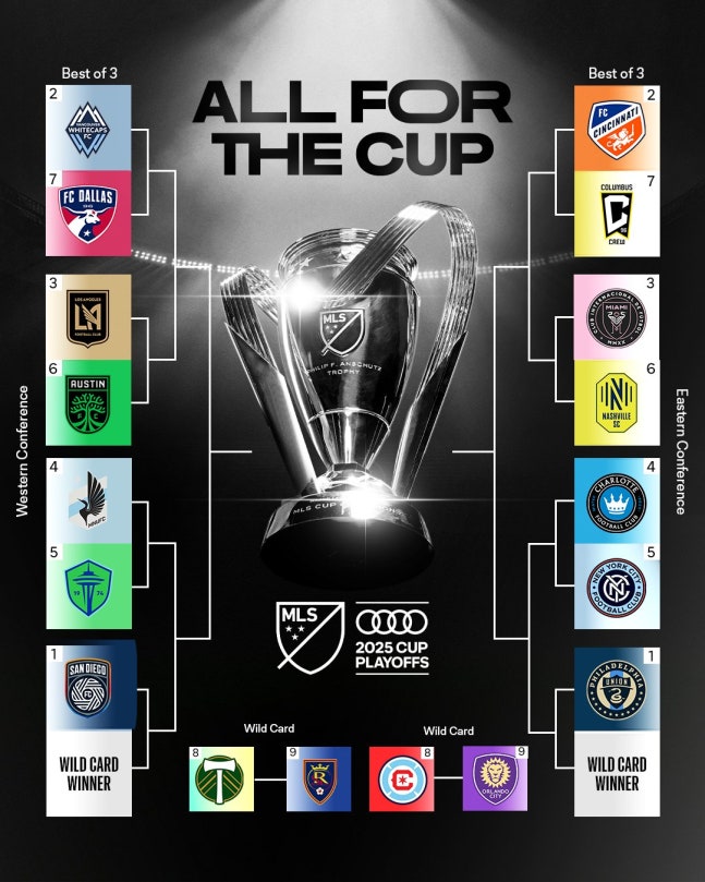 손흥민·LAFC '우승 기회' 남았다, MLS 플레이오프 대진 확정